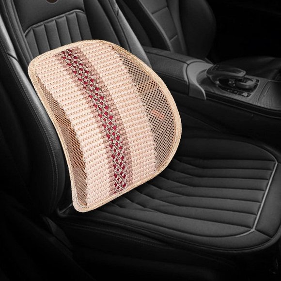 "Adjustable Back Support Cushion, Mesh Car Back Support for Car Home Office - Picture 3 of 12